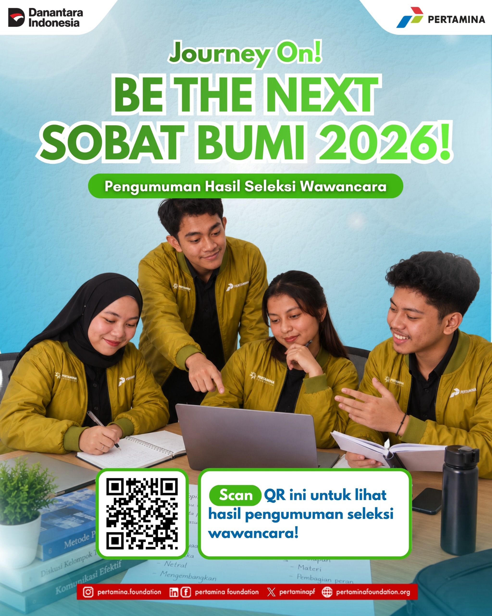 Poster Be The Next Sobat Bumi